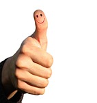 thumb-328420_150-328420 thumb, success, successful, fan, fist, pleasure, nature, friendly, happy, face, profit, hand, heaven, innovative, victory, certain of victory, victorious, summer, fun, begin